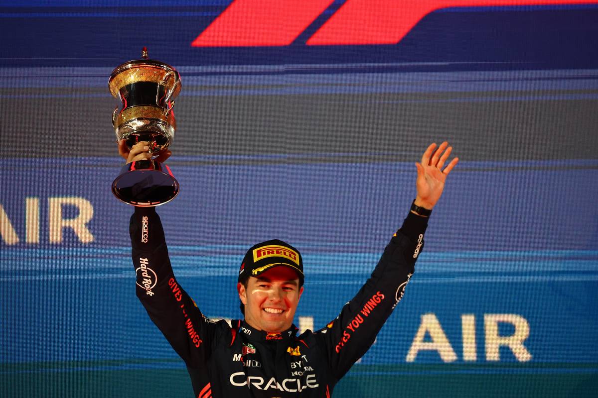 2nd place Sergio Perez (MEX) Red Bull Racing RB19.
05.03.2023. Formula 1 World Championship, Rd 1, Bahrain Grand Prix, Sakhir, Bahrain, Race Day.
