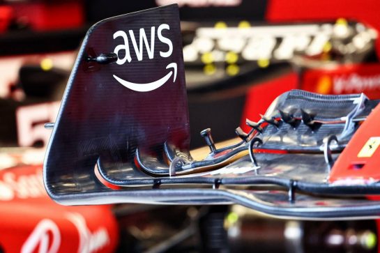 Ferrari SF-23 front wing detail.
17.03.2023. Formula 1 World Championship, Rd 2, Saudi Arabian Grand Prix, Jeddah, Saudi Arabia, Practice Day.
- www.xpbimages.com, EMail: requests@xpbimages.com © Copyright: Batchelor / XPB Images