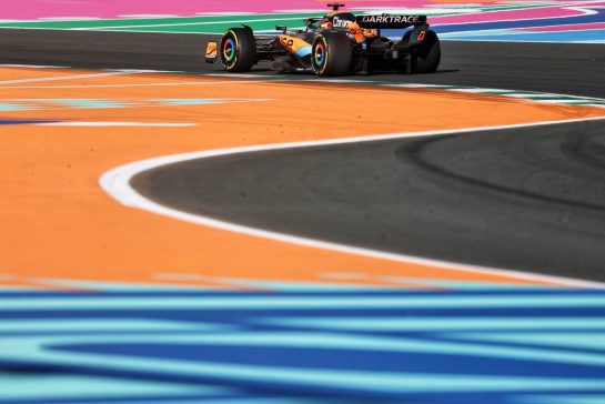 Oscar Piastri (AUS) McLaren MCL60.
17.03.2023. Formula 1 World Championship, Rd 2, Saudi Arabian Grand Prix, Jeddah, Saudi Arabia, Practice Day.
- www.xpbimages.com, EMail: requests@xpbimages.com © Copyright: Moy / XPB Images