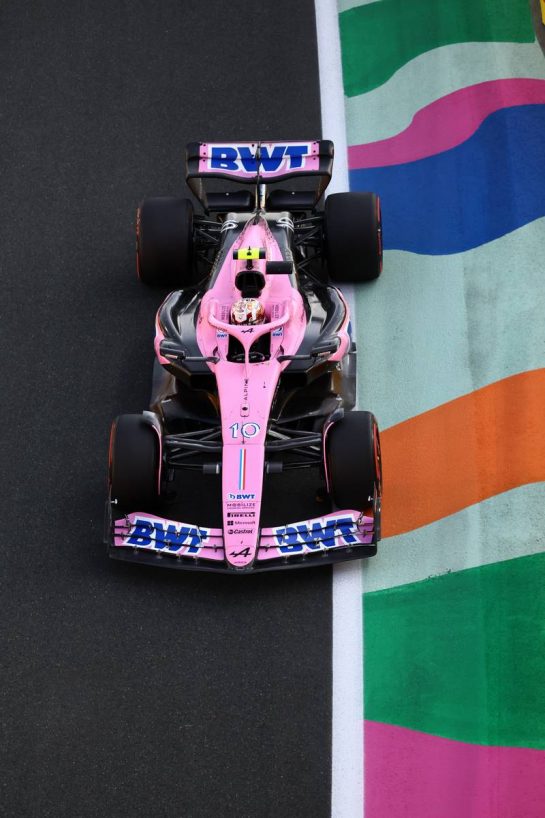 Pierre Gasly (FRA) Alpine F1 Team A523.
17.03.2023. Formula 1 World Championship, Rd 2, Saudi Arabian Grand Prix, Jeddah, Saudi Arabia, Practice Day.
- www.xpbimages.com, EMail: requests@xpbimages.com © Copyright: Coates / XPB Images