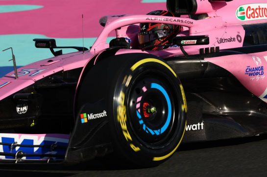 Esteban Ocon (FRA) Alpine F1 Team A523.
17.03.2023. Formula 1 World Championship, Rd 2, Saudi Arabian Grand Prix, Jeddah, Saudi Arabia, Practice Day.
- www.xpbimages.com, EMail: requests@xpbimages.com © Copyright: Coates / XPB Images