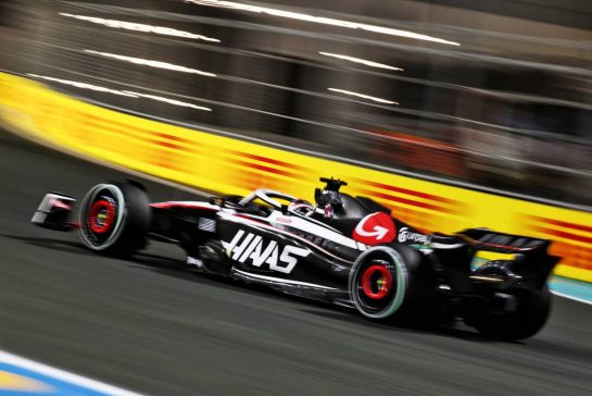 Kevin Magnussen (DEN) Haas VF-23.
17.03.2023. Formula 1 World Championship, Rd 2, Saudi Arabian Grand Prix, Jeddah, Saudi Arabia, Practice Day.
- www.xpbimages.com, EMail: requests@xpbimages.com © Copyright: Moy / XPB Images