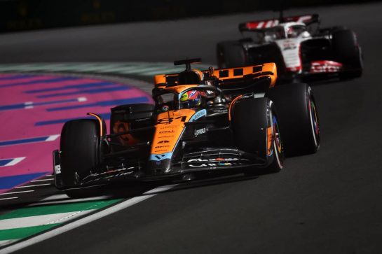 Oscar Piastri (AUS) McLaren MCL60.
17.03.2023. Formula 1 World Championship, Rd 2, Saudi Arabian Grand Prix, Jeddah, Saudi Arabia, Practice Day.
- www.xpbimages.com, EMail: requests@xpbimages.com © Copyright: Moy / XPB Images