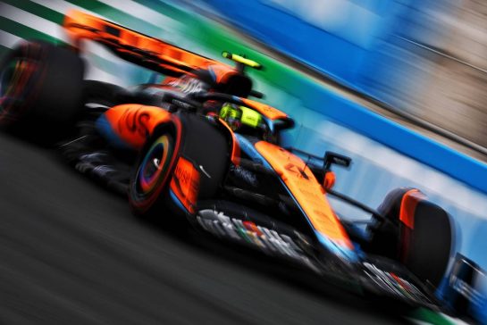 Lando Norris (GBR) McLaren MCL60.
18.03.2023. Formula 1 World Championship, Rd 2, Saudi Arabian Grand Prix, Jeddah, Saudi Arabia, Qualifying Day.
 - www.xpbimages.com, EMail: requests@xpbimages.com © Copyright: Coates / XPB Images