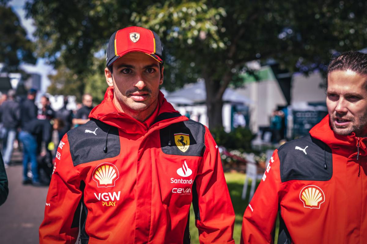 <div>'No fundamental issue' with new Ferrari, insists Sainz</div>