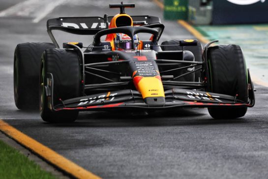 Max Verstappen (NLD) Red Bull Racing RB19 leaves the pits.
31.03.2023. Formula 1 World Championship, Rd 3, Australian Grand Prix, Albert Park, Melbourne, Australia, Practice Day.
- www.xpbimages.com, EMail: requests@xpbimages.com © Copyright: Bearne / XPB Images