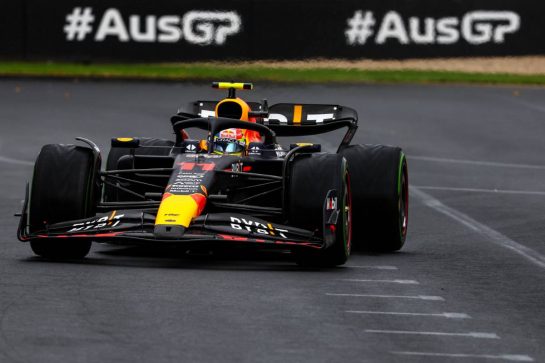 Sergio Perez (MEX), Red Bull Racing 
31.03.2023. Formula 1 World Championship, Rd 3, Australian Grand Prix, Albert Park, Melbourne, Australia, Practice Day.
- www.xpbimages.com, EMail: requests@xpbimages.com © Copyright: Charniaux / XPB Images