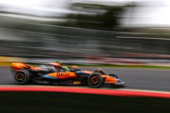 Lando Norris (GBR), McLaren F1 Team 
31.03.2023. Formula 1 World Championship, Rd 3, Australian Grand Prix, Albert Park, Melbourne, Australia, Practice Day.
- www.xpbimages.com, EMail: requests@xpbimages.com © Copyright: Charniaux / XPB Images