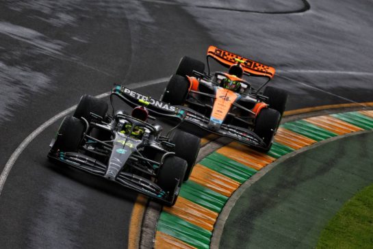 Lewis Hamilton (GBR) Mercedes AMG F1 W14.
31.03.2023. Formula 1 World Championship, Rd 3, Australian Grand Prix, Albert Park, Melbourne, Australia, Practice Day.
- www.xpbimages.com, EMail: requests@xpbimages.com © Copyright: Coates / XPB Images
