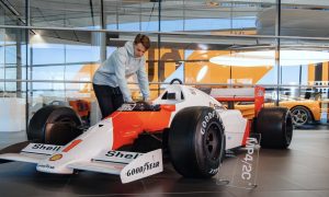 Piastri takes in a bit of McLaren history