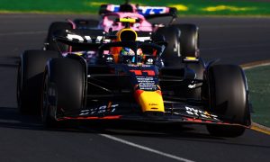 Perez: Final laps of Aussie GP 'dangerous' due to lack of visibility