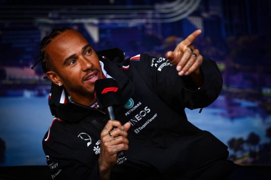 Lewis Hamilton (GBR), Mercedes AMG F1  
01.04.2023. Formula 1 World Championship, Rd 3, Australian Grand Prix, Albert Park, Melbourne, Australia, Qualifying Day.
- www.xpbimages.com, EMail: requests@xpbimages.com © Copyright: Charniaux / XPB Images