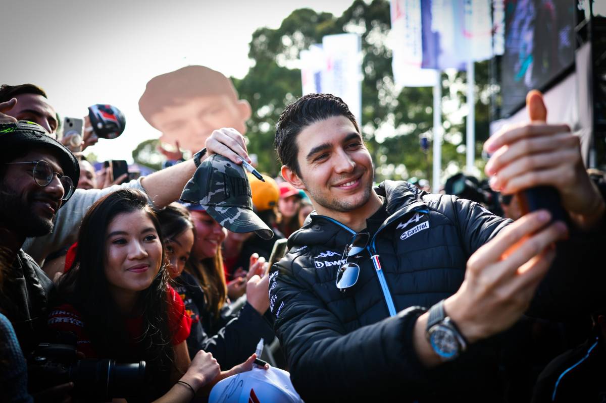 Esteban Ocon (FRA), Alpine F1 Team 
01.04.2023. Formula 1 World Championship, Rd 3, Australian Grand Prix, Albert Park, Melbourne, Australia, Qualifying Day.
- www.xpbimages.com, EMail: requests@xpbimages.com © Copyright: Charniaux / XPB Images