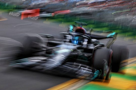 George Russell (GBR) Mercedes AMG F1 W14.
01.04.2023. Formula 1 World Championship, Rd 3, Australian Grand Prix, Albert Park, Melbourne, Australia, Qualifying Day.
- www.xpbimages.com, EMail: requests@xpbimages.com © Copyright: Moy / XPB Images