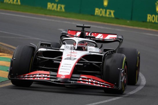 Kevin Magnussen (DEN) Haas VF-23.
01.04.2023. Formula 1 World Championship, Rd 3, Australian Grand Prix, Albert Park, Melbourne, Australia, Qualifying Day.
- www.xpbimages.com, EMail: requests@xpbimages.com © Copyright: Moy / XPB Images