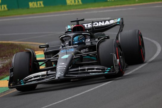 George Russell (GBR) Mercedes AMG F1 W14.
01.04.2023. Formula 1 World Championship, Rd 3, Australian Grand Prix, Albert Park, Melbourne, Australia, Qualifying Day.
- www.xpbimages.com, EMail: requests@xpbimages.com © Copyright: Moy / XPB Images
