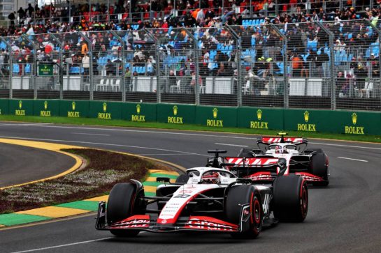 Kevin Magnussen (DEN) Haas VF-23.
01.04.2023. Formula 1 World Championship, Rd 3, Australian Grand Prix, Albert Park, Melbourne, Australia, Qualifying Day.
- www.xpbimages.com, EMail: requests@xpbimages.com © Copyright: Moy / XPB Images