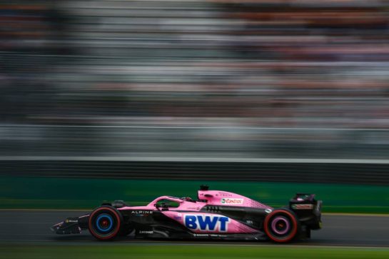 Esteban Ocon (FRA), Alpine F1 Team 
01.04.2023. Formula 1 World Championship, Rd 3, Australian Grand Prix, Albert Park, Melbourne, Australia, Qualifying Day.
- www.xpbimages.com, EMail: requests@xpbimages.com © Copyright: Charniaux / XPB Images