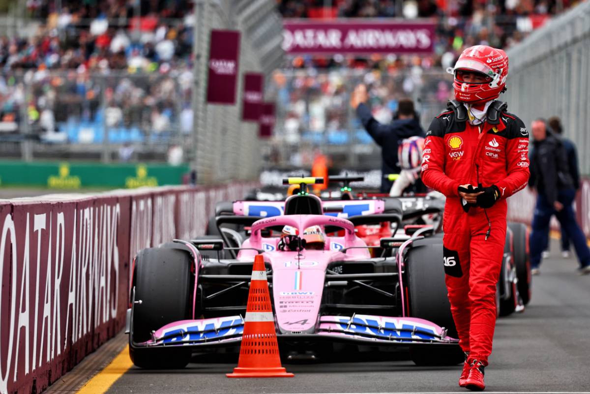Charles Leclerc (MON) Ferrari in qualifying parc ferme.
01.04.2023. Formula 1 World Championship, Rd 3, Australian Grand Prix, Albert Park, Melbourne, Australia, Qualifying Day.
- www.xpbimages.com, EMail: requests@xpbimages.com © Copyright: Batchelor / XPB Images
