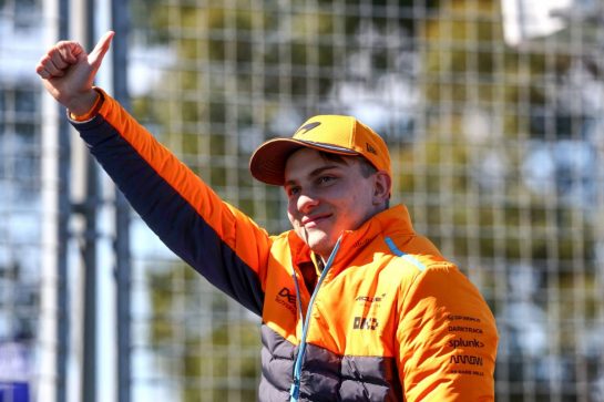 Oscar Piastri (AUS), McLaren 
02.04.2023. Formula 1 World Championship, Rd 3, Australian Grand Prix, Albert Park, Melbourne, Australia, Race Day.
- www.xpbimages.com, EMail: requests@xpbimages.com © Copyright: Charniaux / XPB Images