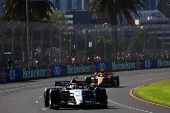Yuki Tsunoda (JPN) AlphaTauri AT04.
02.04.2023. Formula 1 World Championship, Rd 3, Australian Grand Prix, Albert Park, Melbourne, Australia, Race Day.
- www.xpbimages.com, EMail: requests@xpbimages.com © Copyright: Batchelor / XPB Images