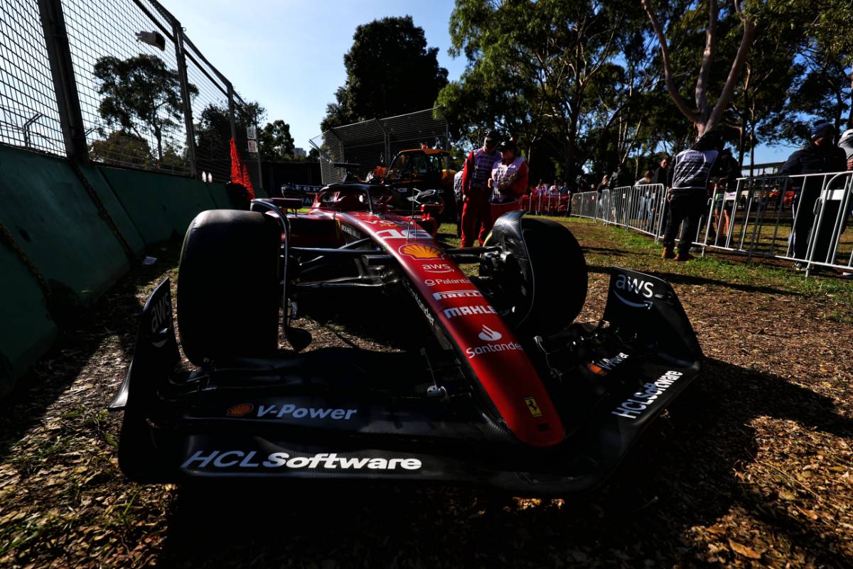 Charles Leclerc (MON) Ferrari SF-23 retired from the race. 02.04.2023. Formula 1 World Championship, Rd 3, Australian Grand Prix, Albert Park, Melbourne, Australia, Race Day. - www.xpbimages.com, EMail: requests@xpbimages.com © Copyright: Charniaux / XPB Images
