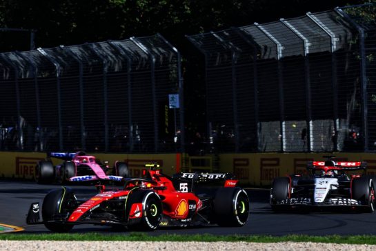 Carlos Sainz Jr (ESP) Ferrari SF-23.
02.04.2023. Formula 1 World Championship, Rd 3, Australian Grand Prix, Albert Park, Melbourne, Australia, Race Day.
- www.xpbimages.com, EMail: requests@xpbimages.com © Copyright: Charniaux / XPB Images