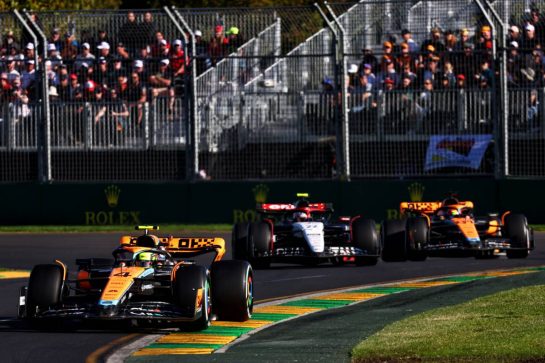 Lando Norris (GBR) McLaren MCL60.
02.04.2023. Formula 1 World Championship, Rd 3, Australian Grand Prix, Albert Park, Melbourne, Australia, Race Day.
- www.xpbimages.com, EMail: requests@xpbimages.com © Copyright: Batchelor / XPB Images