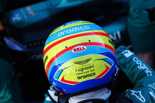 Fernando Alonso (ESP) Aston Martin F1 Team in the pits while the race is stopped.
02.04.2023. Formula 1 World Championship, Rd 3, Australian Grand Prix, Albert Park, Melbourne, Australia, Race Day.
- www.xpbimages.com, EMail: requests@xpbimages.com © Copyright: Batchelor / XPB Images
