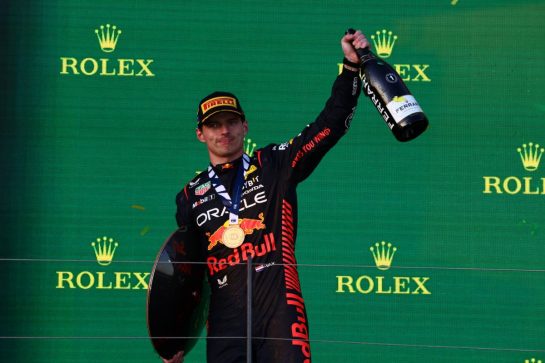 1st place Max Verstappen (NLD) Red Bull Racing.
02.04.2023. Formula 1 World Championship, Rd 3, Australian Grand Prix, Albert Park, Melbourne, Australia, Race Day.
- www.xpbimages.com, EMail: requests@xpbimages.com © Copyright: Batchelor / XPB Images