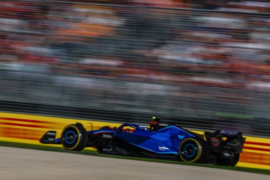 Logan Sargeant (USA), Williams F1 Team  
02.04.2023. Formula 1 World Championship, Rd 3, Australian Grand Prix, Albert Park, Melbourne, Australia, Race Day.
- www.xpbimages.com, EMail: requests@xpbimages.com © Copyright: Charniaux / XPB Images