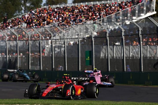 Carlos Sainz Jr (ESP) Ferrari SF-23.
02.04.2023. Formula 1 World Championship, Rd 3, Australian Grand Prix, Albert Park, Melbourne, Australia, Race Day.
- www.xpbimages.com, EMail: requests@xpbimages.com © Copyright: Moy / XPB Images