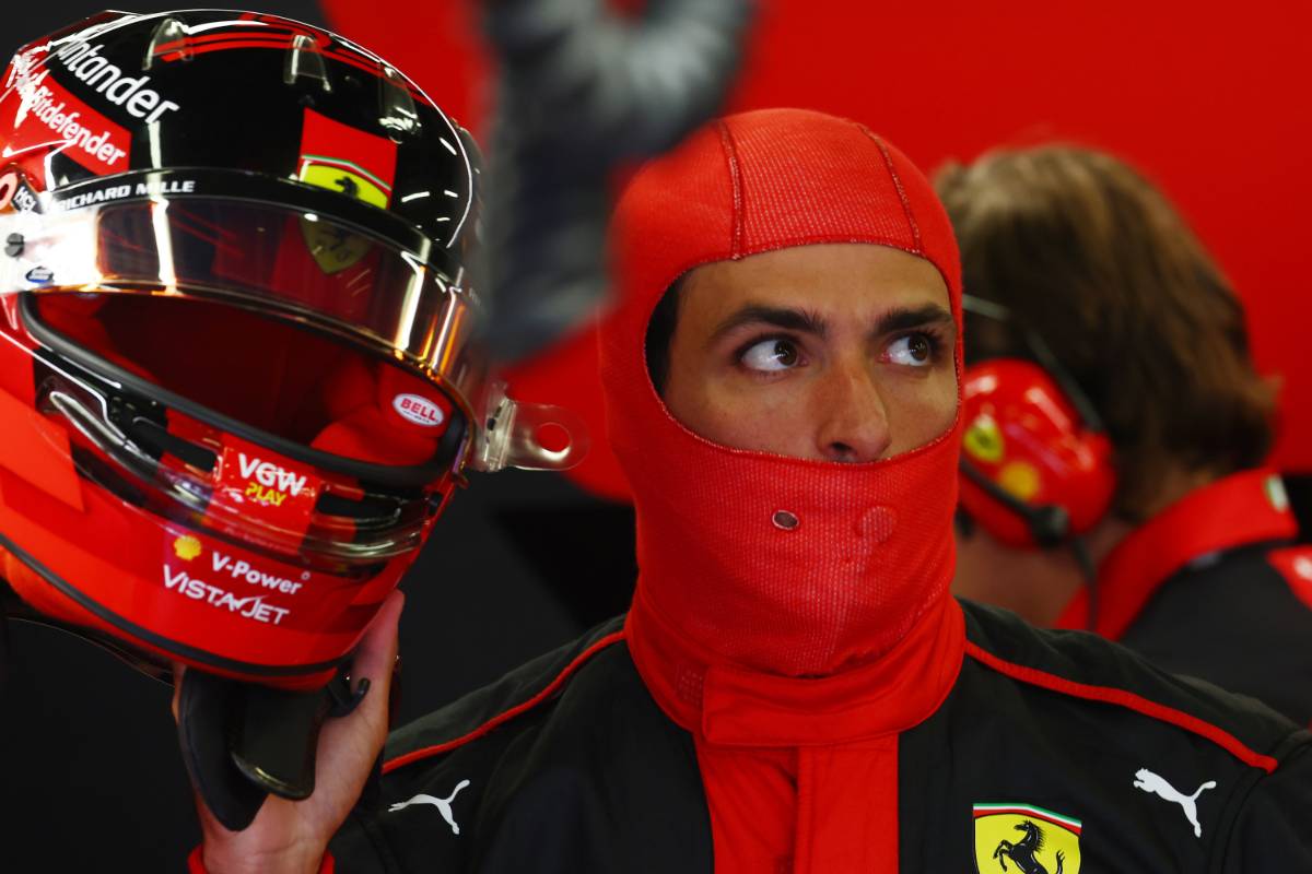 Carlos Sainz Jr (ESP) Ferrari.
28.04.2023. Formula 1 World Championship, Rd 4, Azerbaijan Grand Prix, Baku Street Circuit, Azerbaijan, Qualifying Day.
- www.xpbimages.com, EMail: requests@xpbimages.com © Copyright: Coates / XPB Images