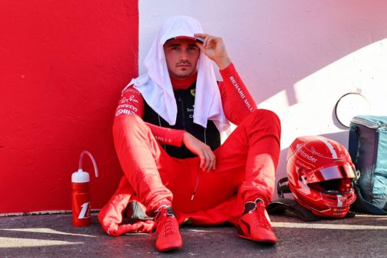 Charles Leclerc (MON) Ferrari on the grid.
29.04.2023. Formula 1 World Championship, Rd 4, Azerbaijan Grand Prix, Baku Street Circuit, Azerbaijan, Sprint Day.
- www.xpbimages.com, EMail: requests@xpbimages.com © Copyright: Batchelor / XPB Images