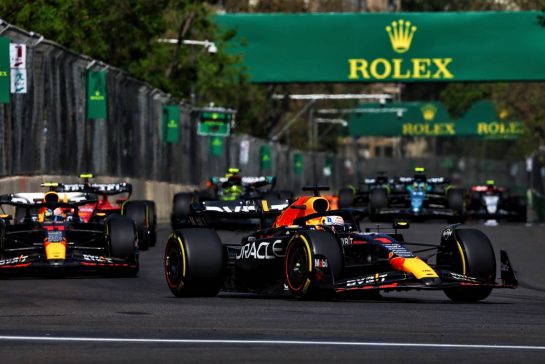 Max Verstappen (NLD) Red Bull Racing RB19.
30.04.2023. Formula 1 World Championship, Rd 4, Azerbaijan Grand Prix, Baku Street Circuit, Azerbaijan, Race Day.
- www.xpbimages.com, EMail: requests@xpbimages.com © Copyright: Charniaux / XPB Images