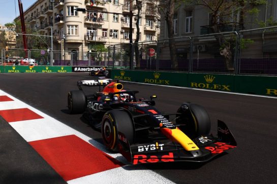 Max Verstappen (NLD) Red Bull Racing RB19.
30.04.2023. Formula 1 World Championship, Rd 4, Azerbaijan Grand Prix, Baku Street Circuit, Azerbaijan, Race Day.
- www.xpbimages.com, EMail: requests@xpbimages.com © Copyright: Coates / XPB Images
