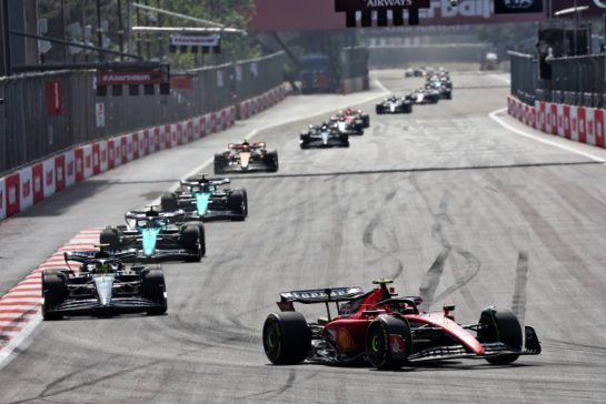 Carlos Sainz Jr (ESP) Ferrari SF-23.
30.04.2023. Formula 1 World Championship, Rd 4, Azerbaijan Grand Prix, Baku Street Circuit, Azerbaijan, Race Day.
- www.xpbimages.com, EMail: requests@xpbimages.com © Copyright: Batchelor / XPB Images