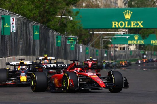 Charles Leclerc (MON) Ferrari SF-23.
30.04.2023. Formula 1 World Championship, Rd 4, Azerbaijan Grand Prix, Baku Street Circuit, Azerbaijan, Race Day.
- www.xpbimages.com, EMail: requests@xpbimages.com © Copyright: Charniaux / XPB Images