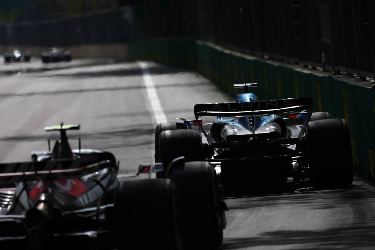 Esteban Ocon (FRA) Alpine F1 Team A523.
30.04.2023. Formula 1 World Championship, Rd 4, Azerbaijan Grand Prix, Baku Street Circuit, Azerbaijan, Race Day.
- www.xpbimages.com, EMail: requests@xpbimages.com © Copyright: Coates / XPB Images