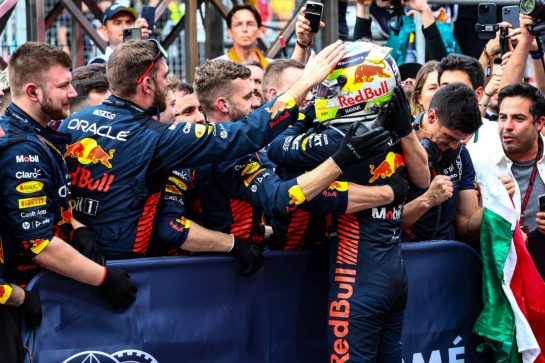 Sergio Perez (MEX), Red Bull Racing 
30.04.2023. Formula 1 World Championship, Rd 4, Azerbaijan Grand Prix, Baku Street Circuit, Azerbaijan, Race Day.
- www.xpbimages.com, EMail: requests@xpbimages.com © Copyright: Charniaux / XPB Images