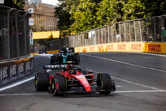 Carlos Sainz Jr (ESP) Ferrari SF-23.
30.04.2023. Formula 1 World Championship, Rd 4, Azerbaijan Grand Prix, Baku Street Circuit, Azerbaijan, Race Day.
- www.xpbimages.com, EMail: requests@xpbimages.com © Copyright: Bearne / XPB Images