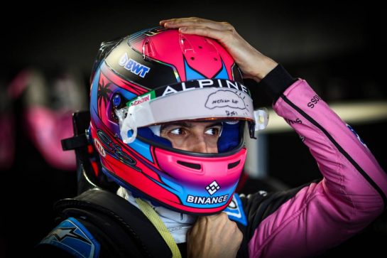 Esteban Ocon (FRA), Alpine F1 Team 
04.05.2023. Formula 1 World Championship, Rd 5, Miami Grand Prix, Miami, Florida, USA, Preparation Day.
- www.xpbimages.com, EMail: requests@xpbimages.com © Copyright: Charniaux / XPB Images