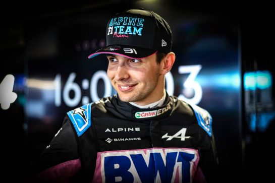 Esteban Ocon (FRA), Alpine F1 Team 
04.05.2023. Formula 1 World Championship, Rd 5, Miami Grand Prix, Miami, Florida, USA, Preparation Day.
- www.xpbimages.com, EMail: requests@xpbimages.com © Copyright: Charniaux / XPB Images