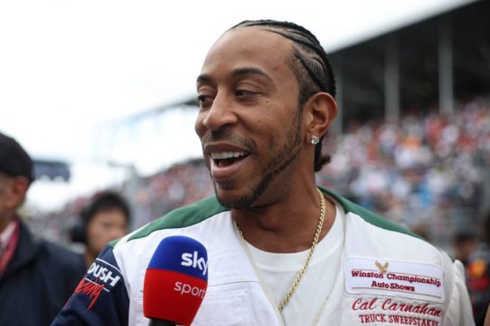 Ludacris (USA) Rapper on the grid.
07.05.2023. Formula 1 World Championship, Rd 5, Miami Grand Prix, Miami, Florida, USA, Race Day.
- www.xpbimages.com, EMail: requests@xpbimages.com © Copyright: Gilbert / XPB Images
