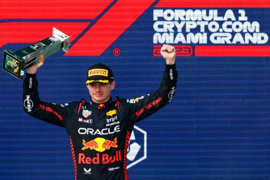 Max Verstappen (NLD), Red Bull Racing 07.05.2023. Formula 1 World Championship, Rd 5, Miami Grand Prix, Miami, Florida, USA, Race Day.- www.xpbimages.com, EMail: requests@xpbimages.com © Copyright: Charniaux / XPB Images