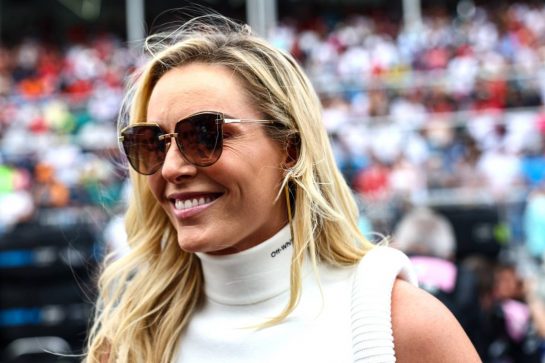 Lindsey Vonn (USA) Former Alpine Ski Racer
07.05.2023. Formula 1 World Championship, Rd 5, Miami Grand Prix, Miami, Florida, USA, Race Day.
- www.xpbimages.com, EMail: requests@xpbimages.com © Copyright: Charniaux / XPB Images