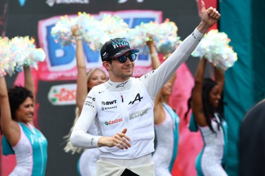 Esteban Ocon (FRA) Alpine F1 Team A523.
07.05.2023. Formula 1 World Championship, Rd 5, Miami Grand Prix, Miami, Florida, USA, Race Day.
- www.xpbimages.com, EMail: requests@xpbimages.com © Copyright: Batchelor / XPB Images