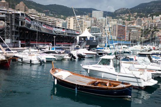 Boats in the scenic Monaco Harbour.
25.05.2023. Formula 1 World Championship, Rd 7, Monaco Grand Prix, Monte Carlo, Monaco, Preparation Day.
- www.xpbimages.com, EMail: requests@xpbimages.com © Copyright: Price / XPB Images