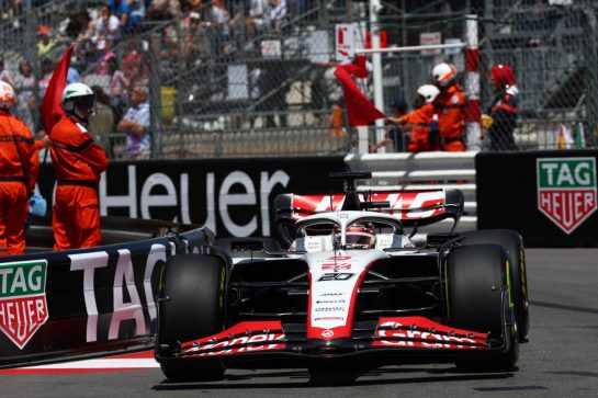 Kevin Magnussen (DEN) Haas VF-23.
26.05.2023. Formula 1 World Championship, Rd 7, Monaco Grand Prix, Monte Carlo, Monaco, Practice Day.
- www.xpbimages.com, EMail: requests@xpbimages.com © Copyright: Batchelor / XPB Images