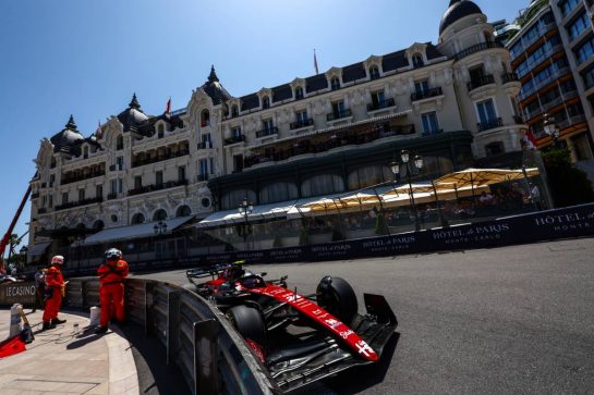 Guanyu Zhou (CHI), Alfa Romeo Racing 
26.05.2023. Formula 1 World Championship, Rd 7, Monaco Grand Prix, Monte Carlo, Monaco, Practice Day.
- www.xpbimages.com, EMail: requests@xpbimages.com © Copyright: Charniaux / XPB Images